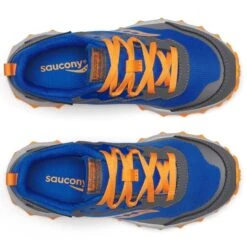 Saucony Junior Peregrine KDZ Shield -Pete Bland Sports j peregrine kdz shield blueorange 3