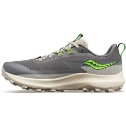 Saucony Mens Peregrine 13 -Pete Bland Sports m peregrine 13 gravelslime 2