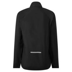 Ron Hill Womens Core Jacket -Pete Bland Sports rh 005193 r009 all black cfwd womens core jacket back