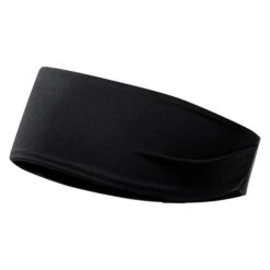 Ron Hill Revive Headband -Pete Bland Sports rh 005568 r009 all black reversible revive headband reverse