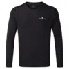Ron Hill Mens Core LS Tee -Pete Bland Sports rh 005790 mens core ls tee rh 00681 blackbright white front