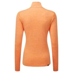 Ron Hill Womens Life Practice HZ -Pete Bland Sports rh 006486 wmns life practice 1 2 zip tee rh 00933 mango marlgrape back