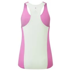 Ron Hill Womens Tech Race Vest -Pete Bland Sports rh 007312 wmns tech race vest rh 01155 fuchsiahoneydew back