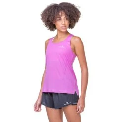 Ron Hill Womens Tech Race Vest -Pete Bland Sports rh 007312 womens tech race vest rh 01155 fuschia honeydew 6677