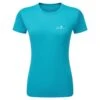 Ron Hill Womens Core SS Tee 1 Ron Hill Womens Core SS Tee -Pete Bland Sports rh 007402 wmns core ss tee rh 01141 azurebrightwhite front