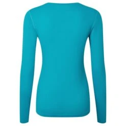 Ron Hill Womens Core LS Tee -Pete Bland Sports rh 007403 wmns core ls tee rh 01141 azurebrightwhite back