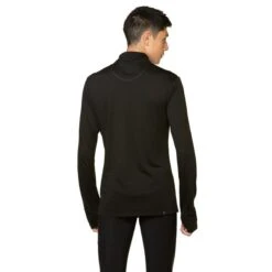 Ron Hill Mens Merino HZ -Pete Bland Sports rh 007689 mens tech merino 1 2 zip rh01372 black lake back 0155