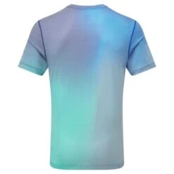 Ron Hill Mens Tech Golden Hour Tee -Pete Bland Sports rh 006091 mens tech golden hour tee rh 01387 darknavy lagunamerge back