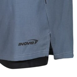 Inov-8 Mens Trailfly Ultra 7 Inch 2in1 Short -Pete Bland Sports trailfly ultra 7inch 2in1 short m slate 001041 st 001 d