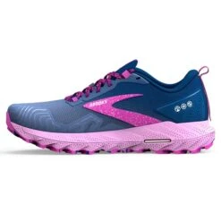 Brooks Womens Cascadia 17 -Pete Bland Sports w cascadia 17 navypurple 4