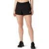 Asics Womens Core 4 Inch Short -Pete Bland Sports w core 4in short perblk 1