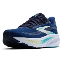 Brooks Womens Ghost 17 Wide -Pete Bland Sports w ghost 17 wide navygreen 2