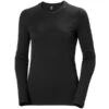 Helly Womens Lifa Merino Lightweight Crew -Pete Bland Sports w lifa merino lightweight crew black 1