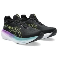 Asics Womens Nimbus 25 9 Asics Womens Nimbus 25 -Pete Bland Sports w nimbus 25 blkglowyel 4