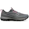 Saucony Womens Peregrine 13 GTX 1 Saucony Womens Peregrine 13 GTX -Pete Bland Sports w peregrine 13 gtx gravelblk 1