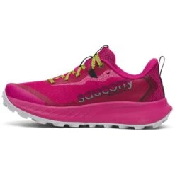 Saucony Womens Peregrine 15 -Pete Bland Sports w peregrine 15 magentabk 2