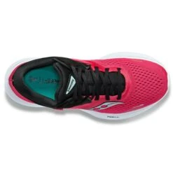 Saucony Womens Ride 16 -Pete Bland Sports w ride 16 roseblk 3