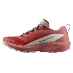 Salomon Womens Sense Ride 5 -Pete Bland Sports w sense ride 5 tearosefieryred 4