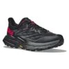 Hoka Womens Speedgoat 5 GTX -Pete Bland Sports w speedgoat 5 gtx blkblk 1 side