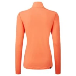 Ron Hill Womens Tech Thermal HZ 5 Ron Hill Womens Tech Thermal HZ -Pete Bland Sports wmns tech thermal 1 2 zip tee rh 005742 rh 00854 peach lemongrass back